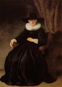 Ritratto di Maria Bockenolle da Rembrandt van Rijn
